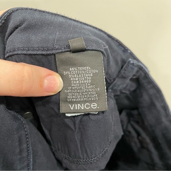 Vince Dylan Skinny Jeans Tuxedo Stripe in Coastal Wash Size 29 - Picture 6 of 10